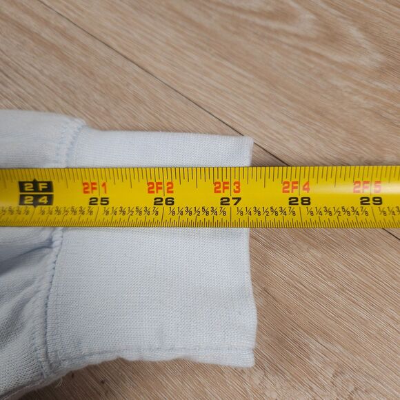 Ron Jon Surf Shop 1/4 Zip Pullover Men's Size Small Blue Logo Casual Long Sleeve - Picture 14 of 14